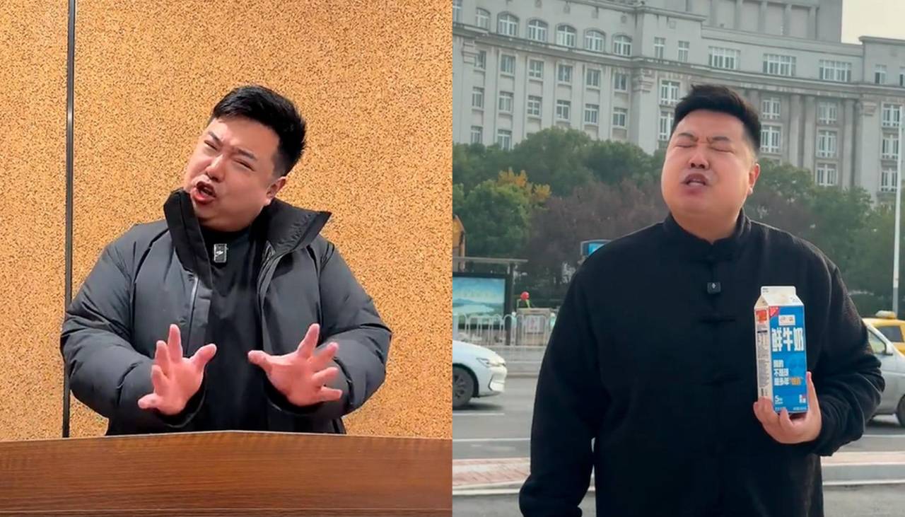 Perdió una apuesta y ahora es viral: El “Trump chino” que tiene millones de seguidores