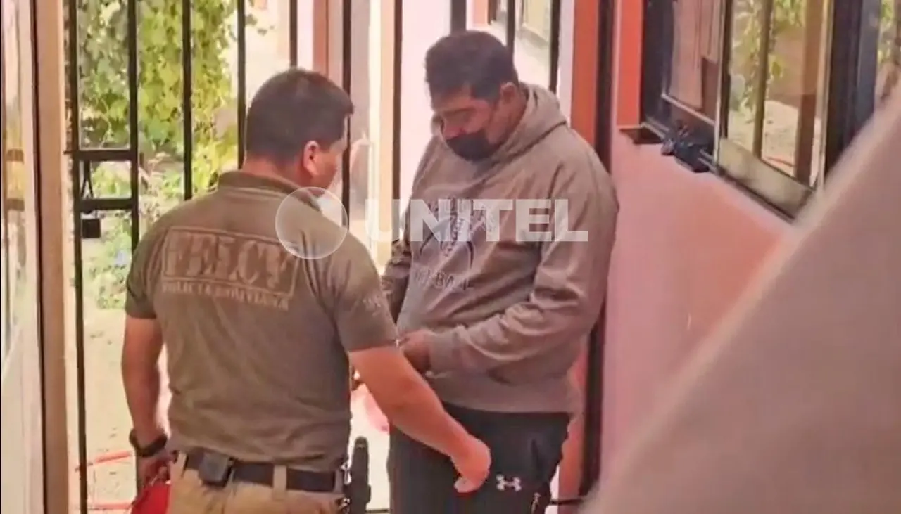 Aprehenden a exfuncionario que agredió a su expareja en Sacaba luego de presentarse voluntariamente