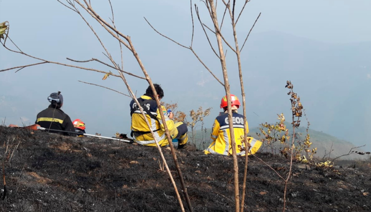 Incendios forestales golpean a Caranavi, Coroico e Irupana en los Yungas de La Paz