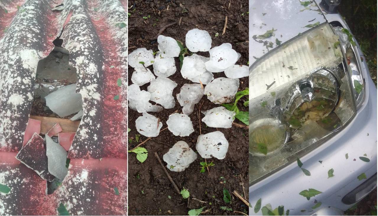 Video: Intensa granizada causa daños materiales y afecta cultivos en Vallegrande 