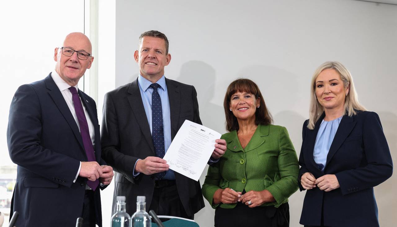 Los dirigentes de Escocia, Gales e Irlanda del Norte afirman su "derecho a la autodeterminación"