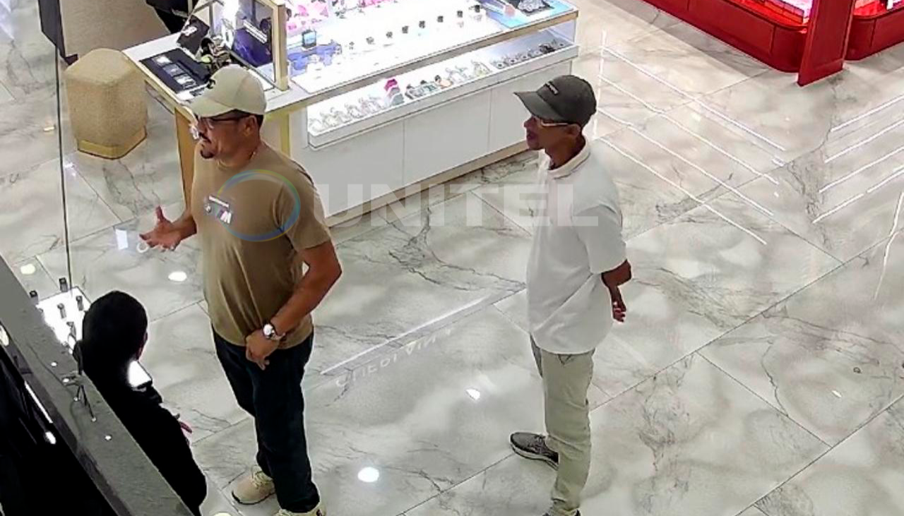 Cámaras captaron a brasileños aprehendidos días antes del atraco a una joyería 