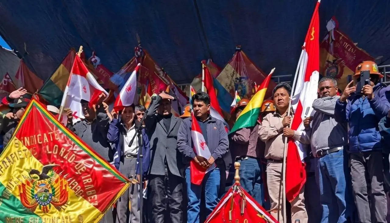 Alcalde, mineros y otros sectores de Potosí “conminan” al Gobierno y movilizados a pacificar el país en 48 horas