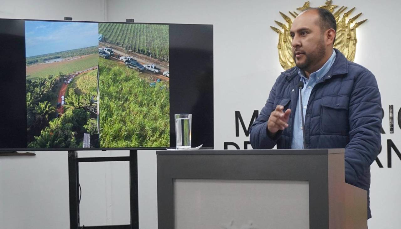 Policía identificó a 10 autores intelectuales del avasallamiento en Montero, según ministro Ríos