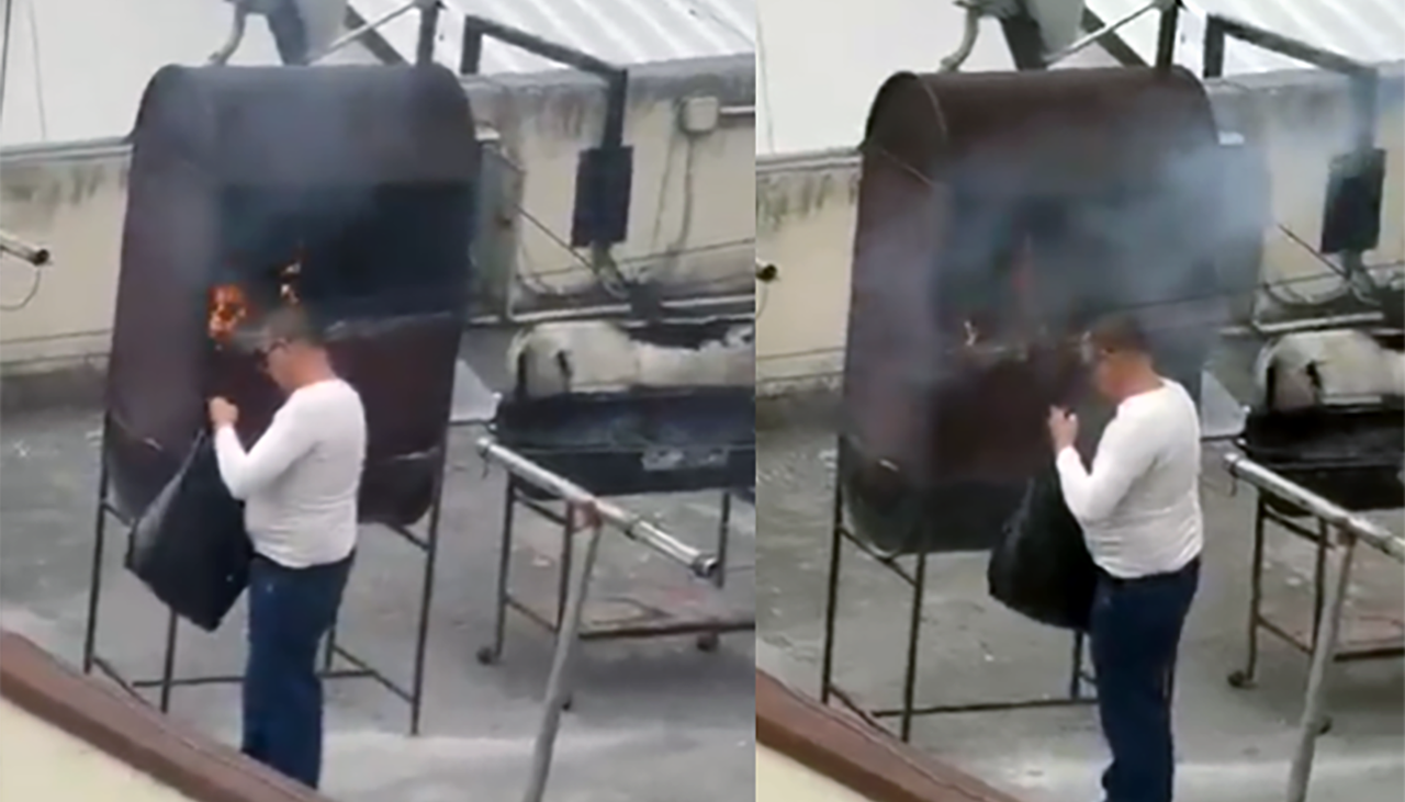 Ecuador: Noboa publica un video de una presunta quema de papeles en la Embajada de Cuba