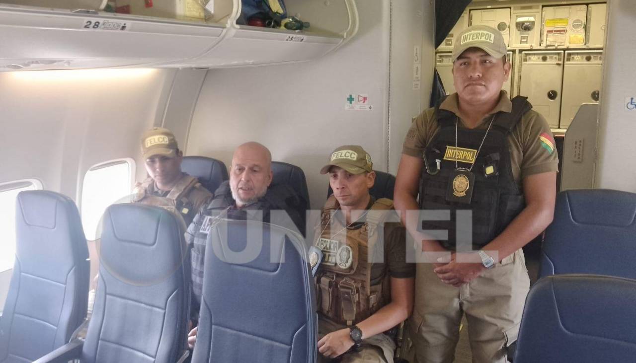 Trasladan a Murillo a La Paz para la audiencia que definirá su situación jurídica