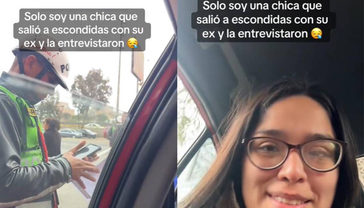 ¡Expuesta a nivel nacional!: Joven fue entrevistada mientras salía con su ‘ex’ a escondidas 