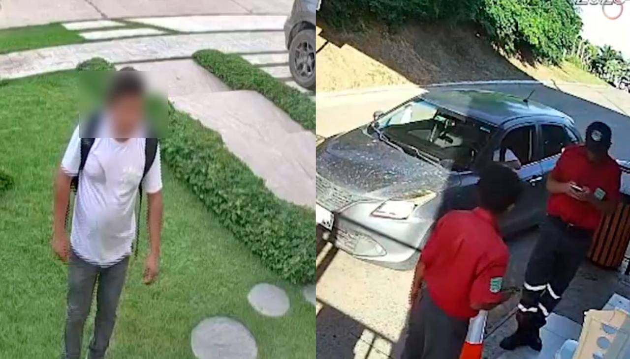 Dejan en libertad al hombre que robó un vehículo de un condominio y que terminó chocando