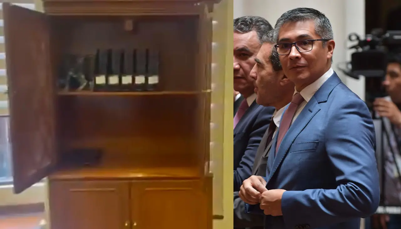 “No hay nada de documentación”, Espinoza denuncia que despacho del Ministerio de Economía quedó vacío