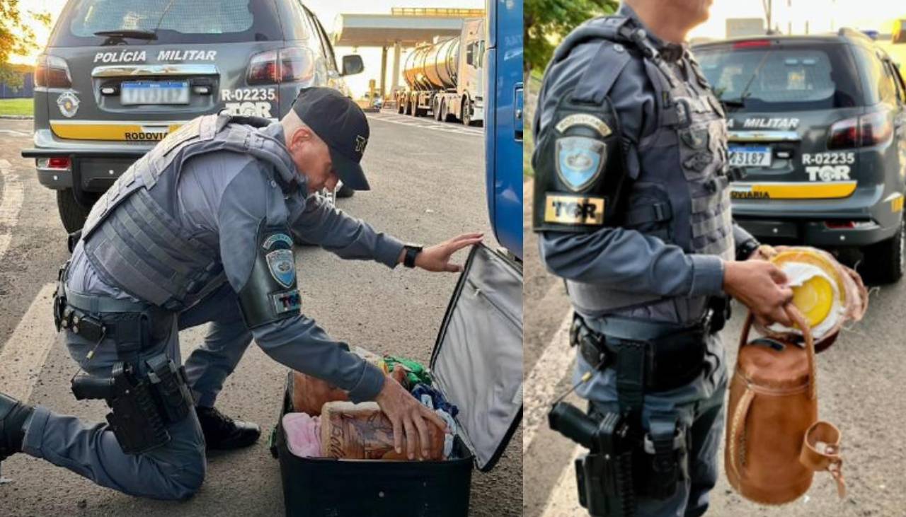 Llevaba casi dos kilos de cocaína base en termos: Así cayó un boliviano en Brasil