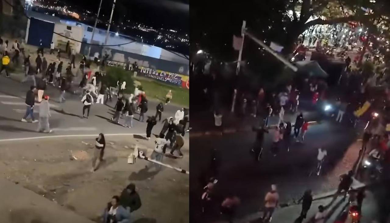 La jornada electoral colombiana acabó con disturbios la madrugada de este lunes 