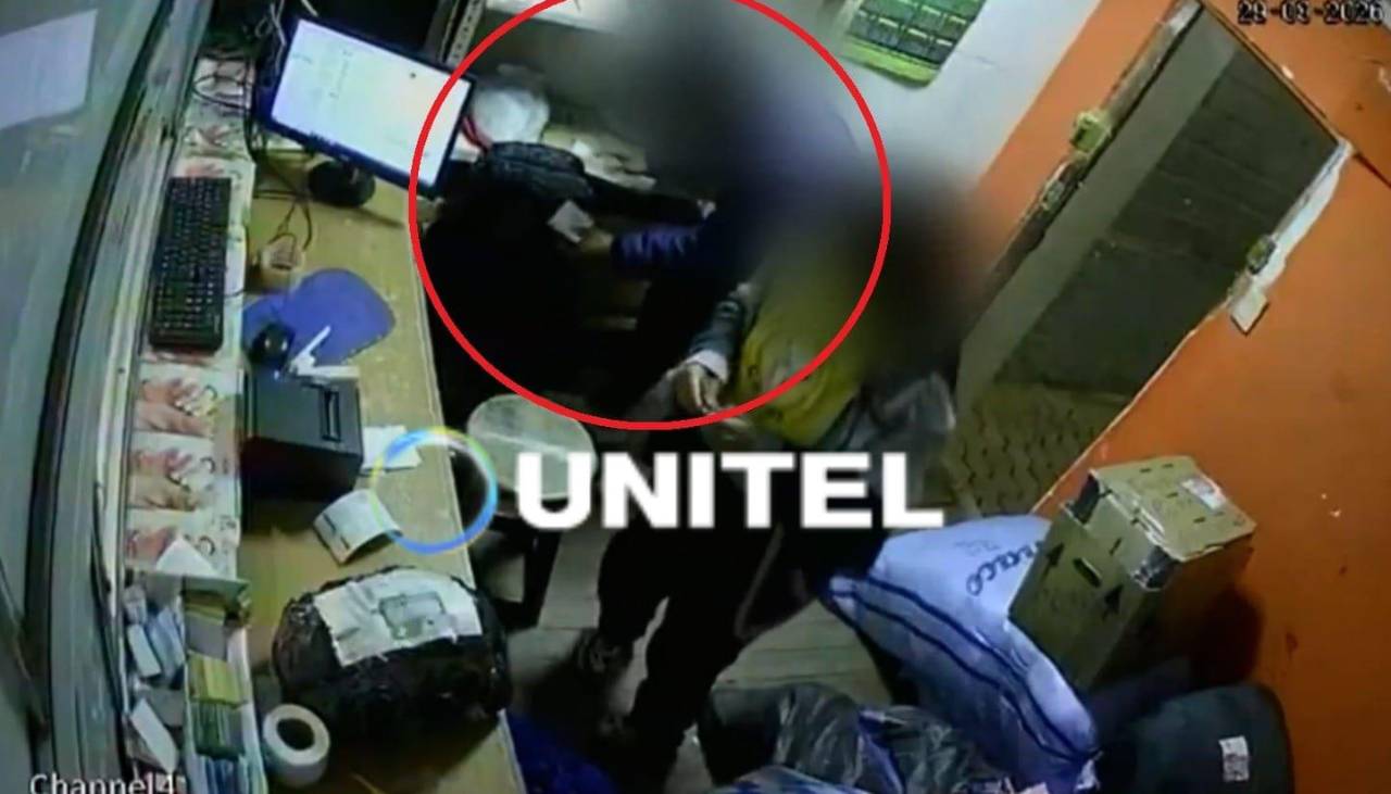 Video: Roban equipaje con celulares valuados en Bs 180.000 de la terminal de buses de La Paz; hay dos sospechosos
