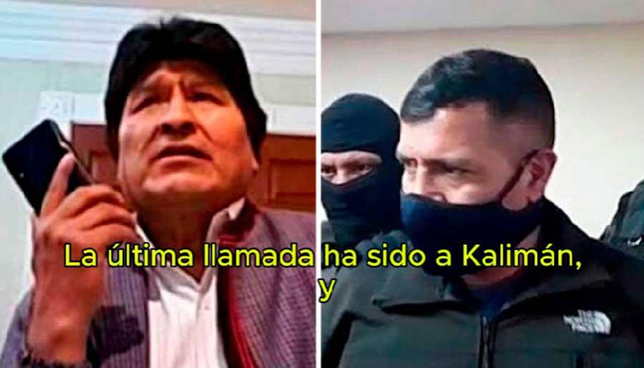 Circula audio atribuido a Evo sobre una “conversación” con su exedecán recluido en San Pedro por violación