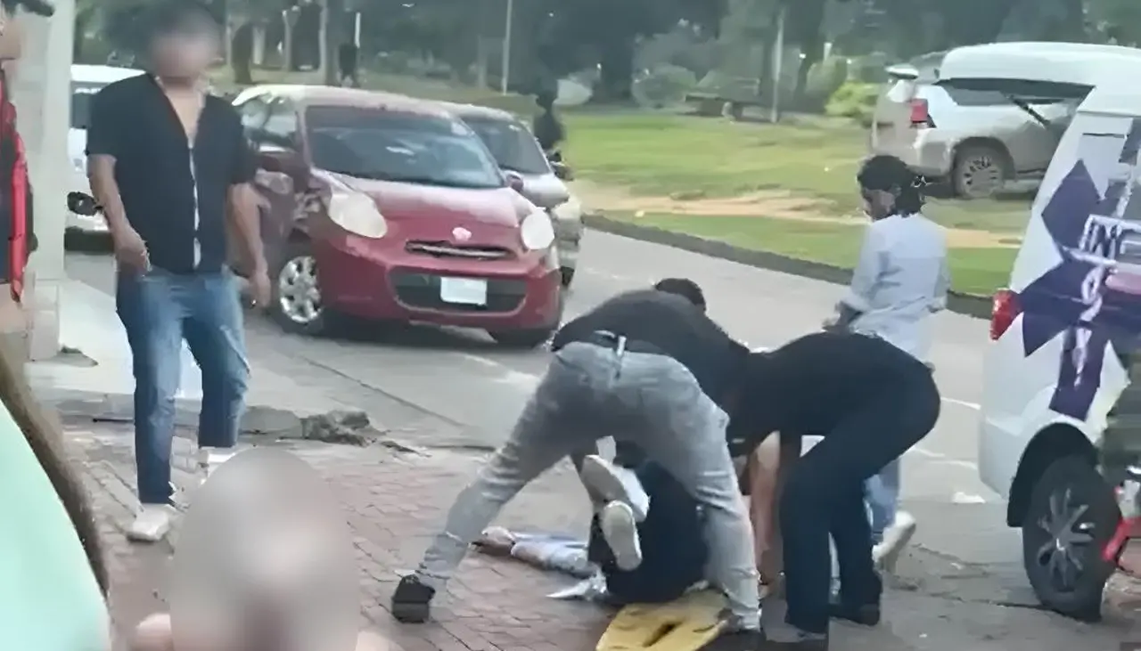 Reportan un asesinato en el cuarto anillo y canal Isuto en Santa Cruz 