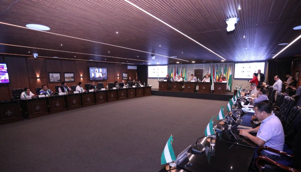 Asamblea cruceña instaló sesión para tratar el Plan Operativo Anual de 2025