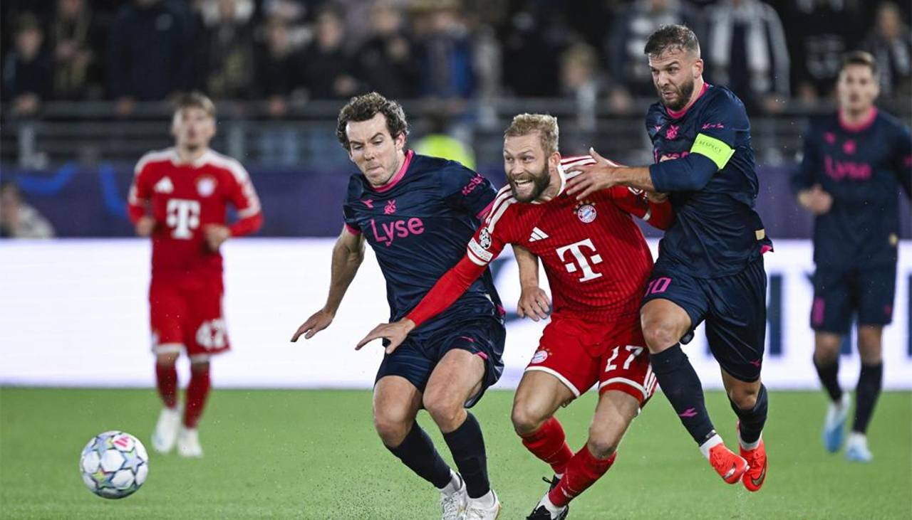 Bayern Múnich se deja un empate ante el modesto Viking Stavanger de Noruega