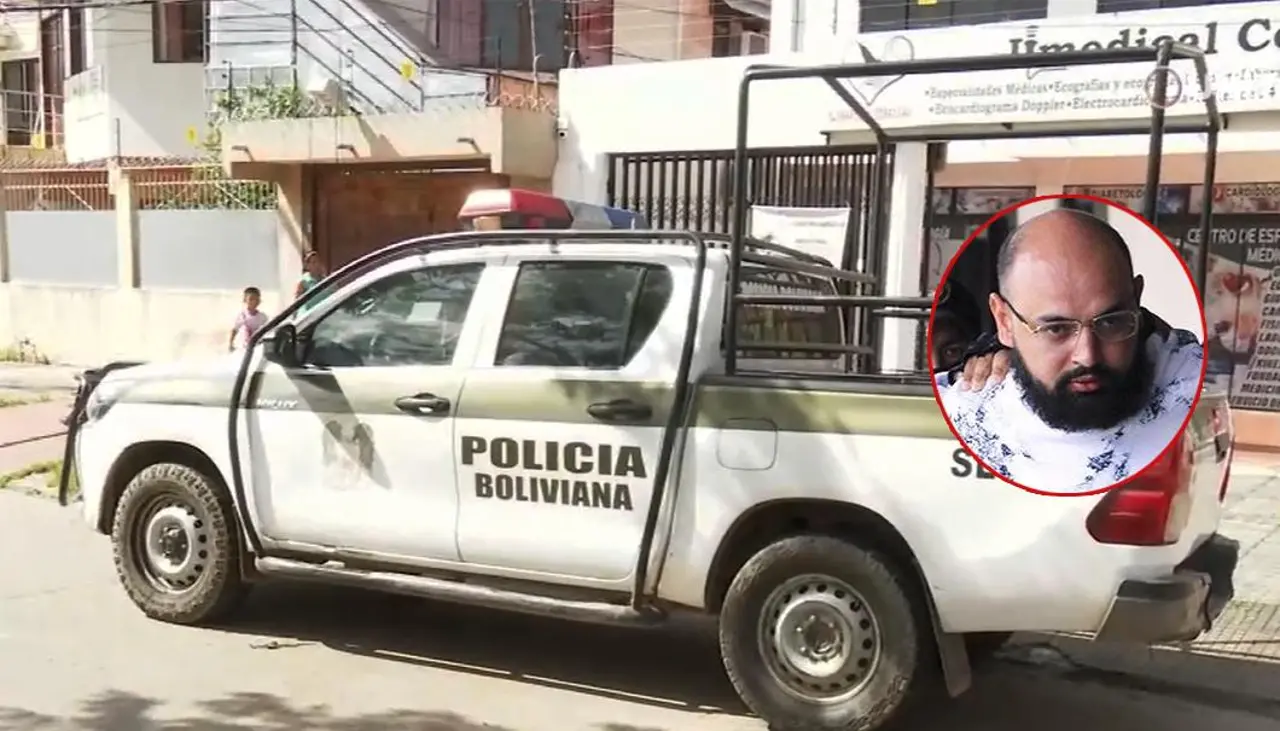 Misael Nallar salió de Palmasola para cumplir con una revisión médica 