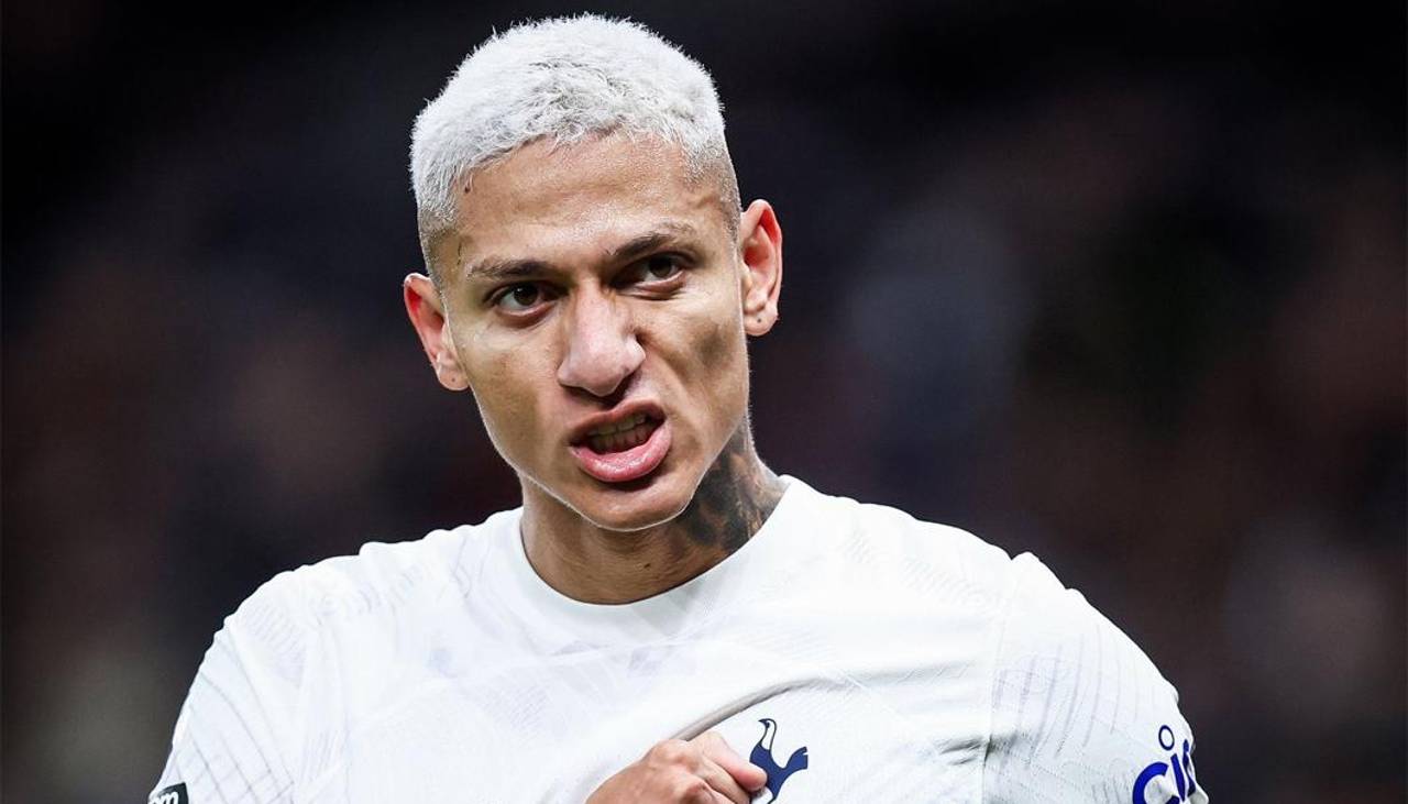 Tottenham excluye a Richarlison de lista de inscritos para la Premier