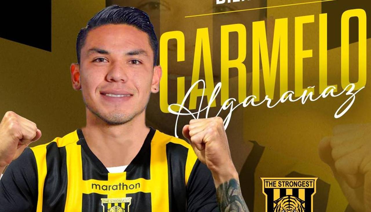 The Strongest hace oficial el fichaje del delantero Carmelo Algarañaz
