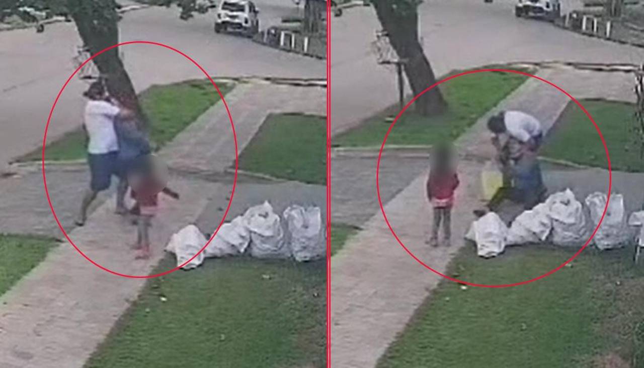 Video: Asaltan a una mujer delante de su hija; el ladrón hizo caer su celular al escapar y ya fue identificado 