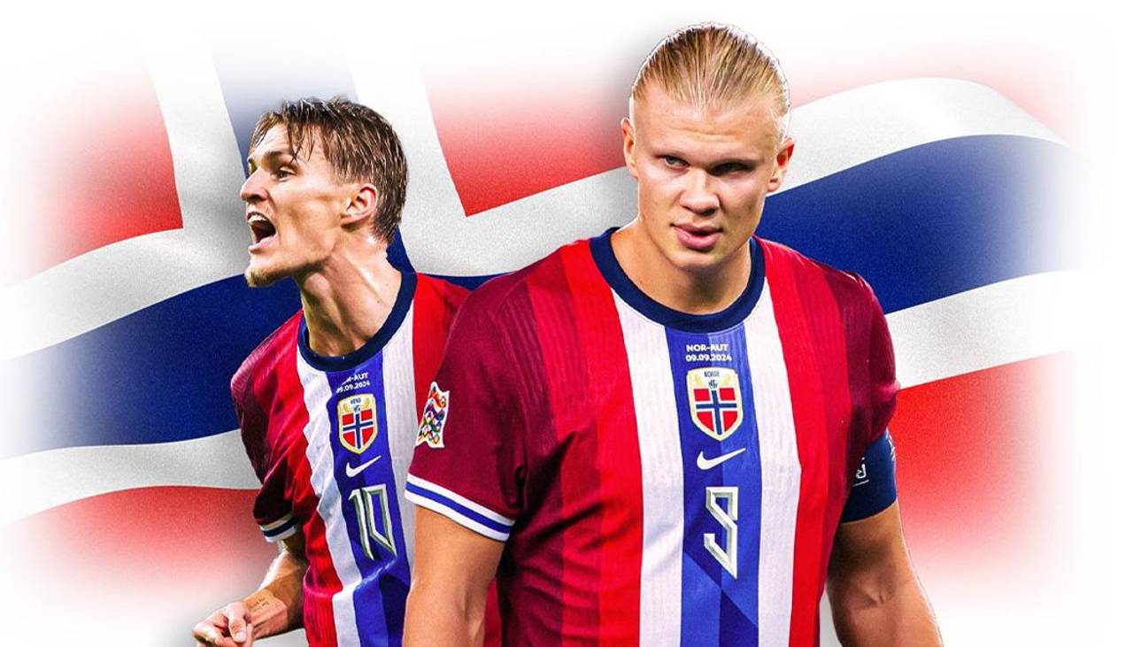 Haaland y Odegaard lidera la nómina de Noruega para su retorno al Mundial 2026