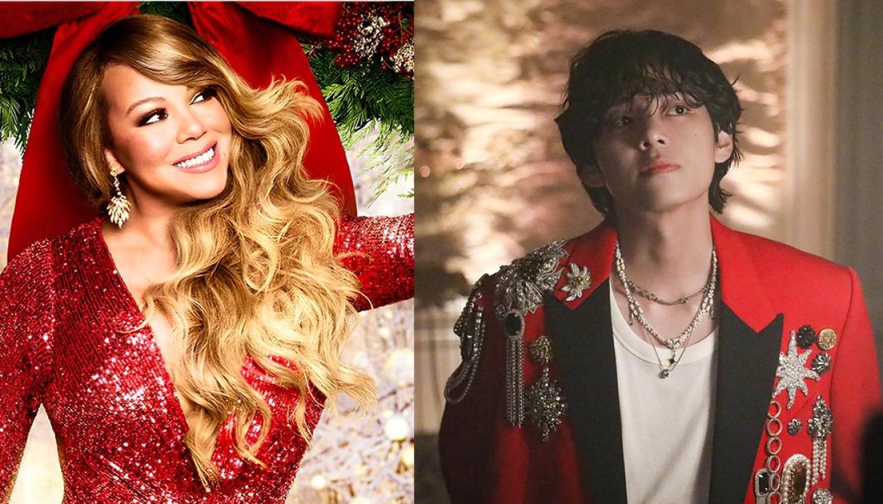 Destronan a la ‘reina de la Navidad’ Mariah Carey, V de BTS le arrebató el primer puesto