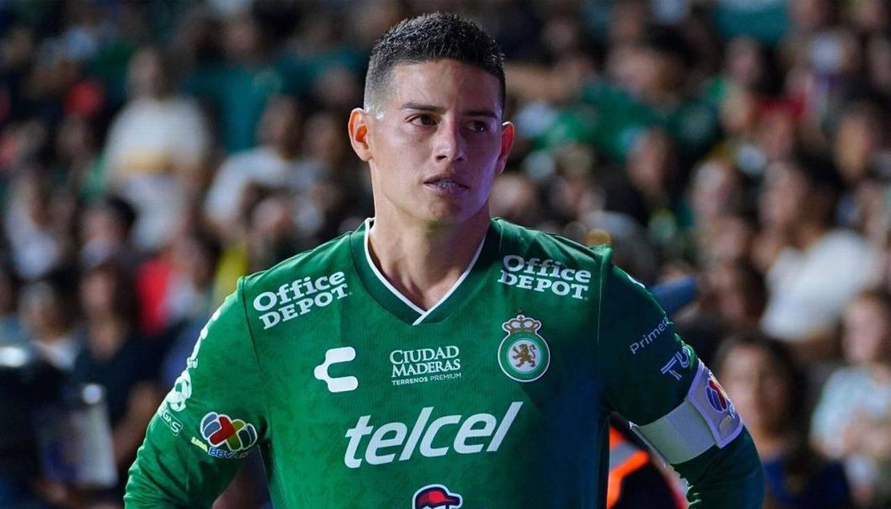 Presidente de León anuncia que James Rodríguez no continuará en el equipo