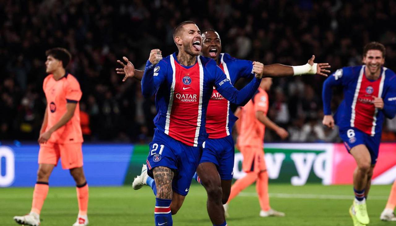 PSG saca chapa de campeón con gran triunfo ante Barcelona en una ‘final adelantada’