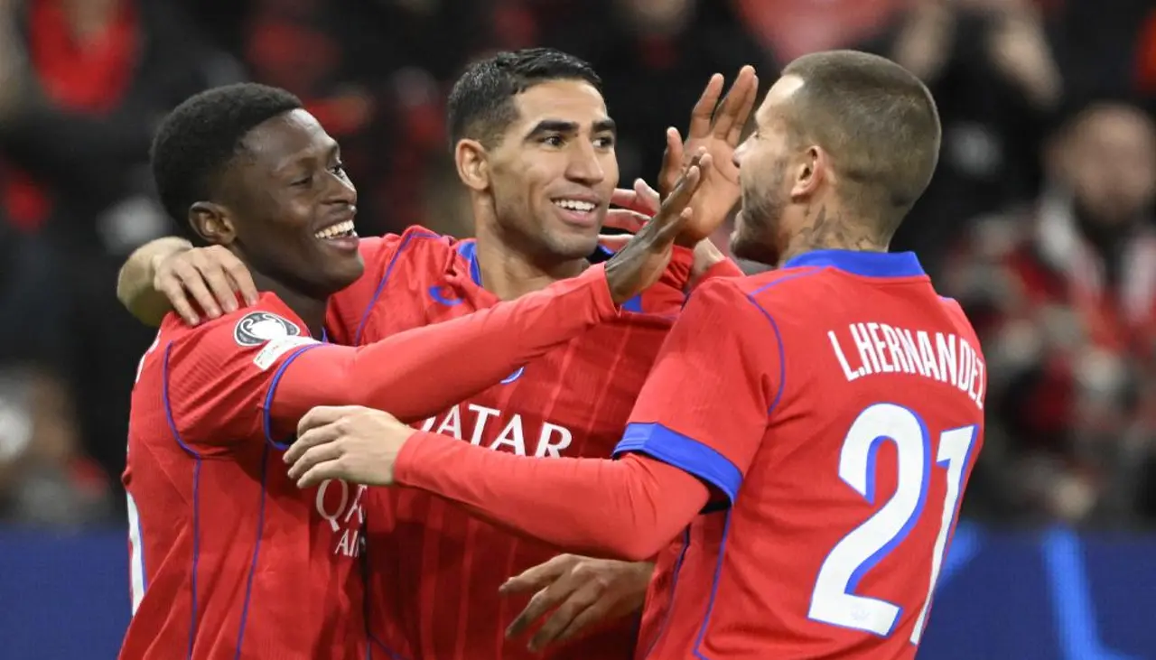 El campeón PSG humilla al Bayer Leverkusen con una paliza en Alemania