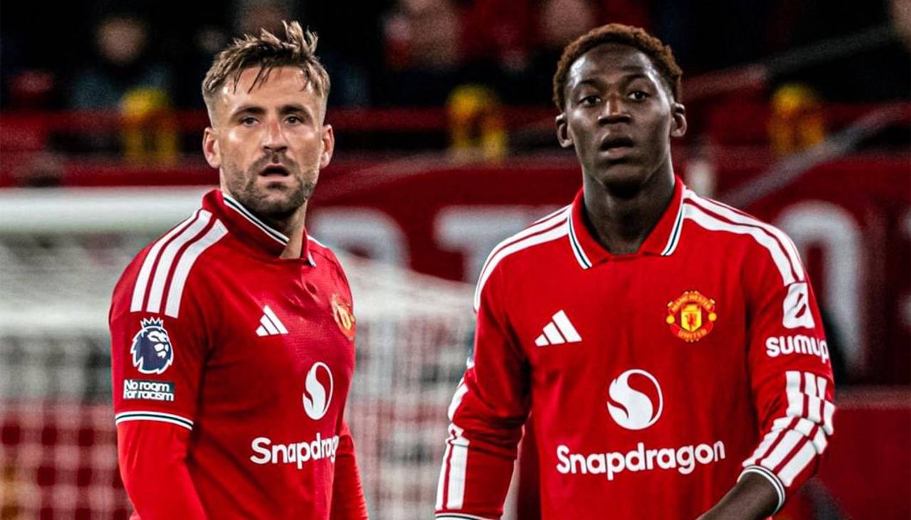 Carrick confirma las bajas de Mainoo y Shaw en el United ante Atlético Madrid