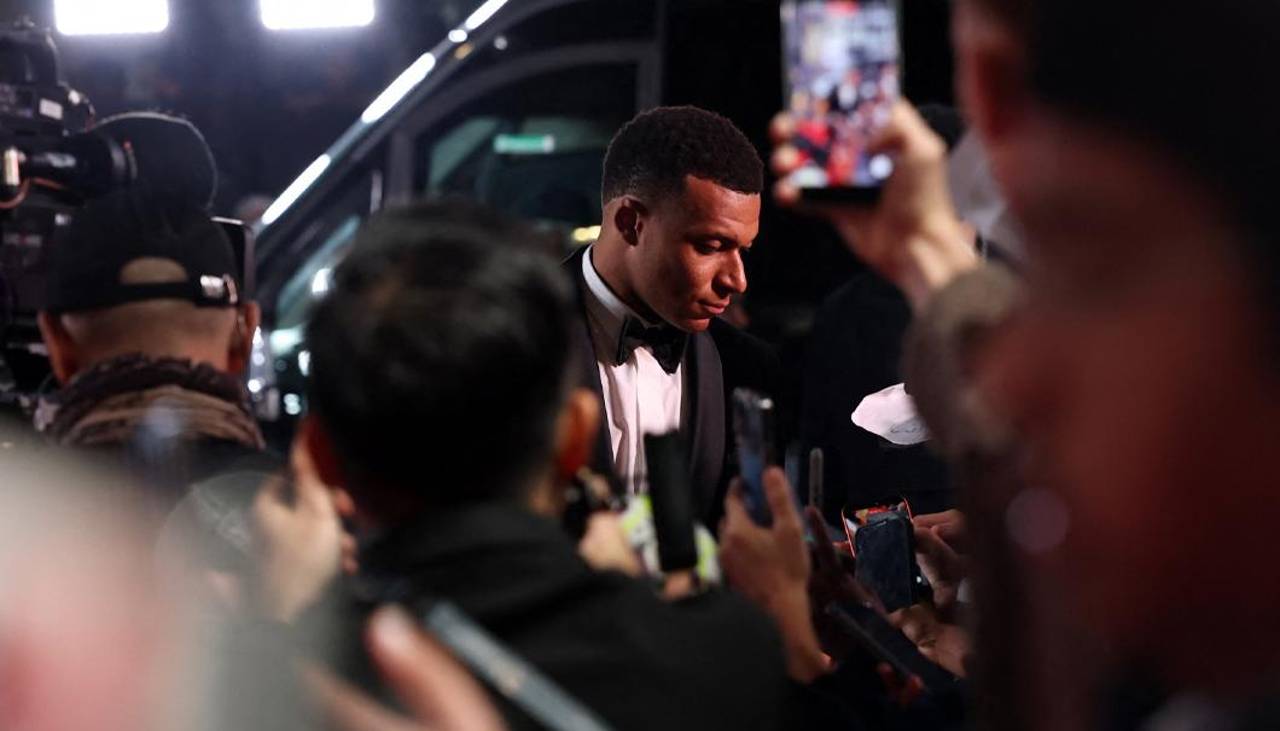 Kylian Mbappé sufre una nueva decepción tras no ganar el Balón de Oro