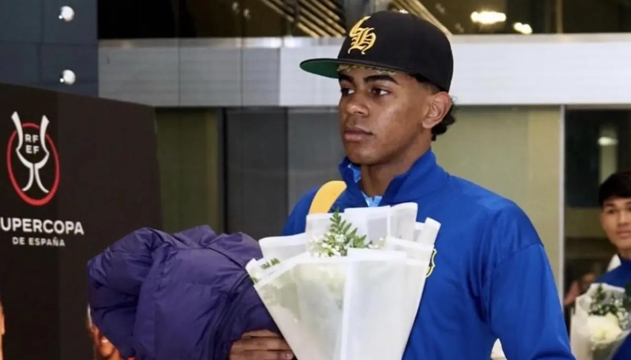 Lamine no participó de la última práctica del Barcelona para el duelo con Athletic