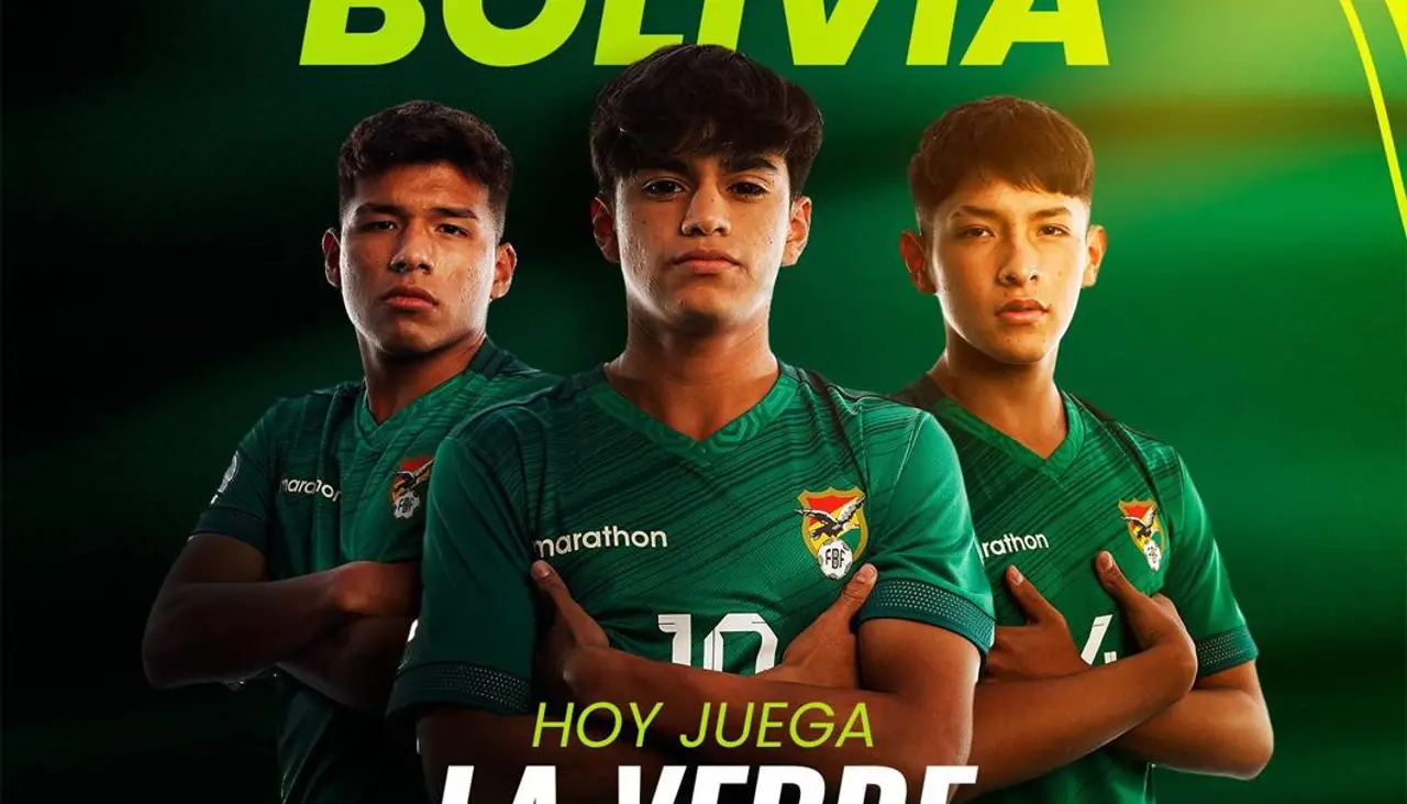 Bolivia enfrenta a Sudáfrica y entra en acción en el Mundial Sub-17 después de 38 años