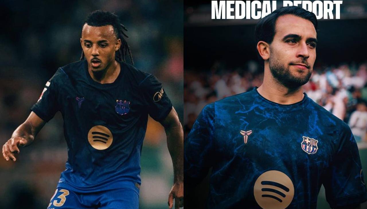 Koundé y García, bajas del Barcelona para el duelo cumbre ante el PSG
