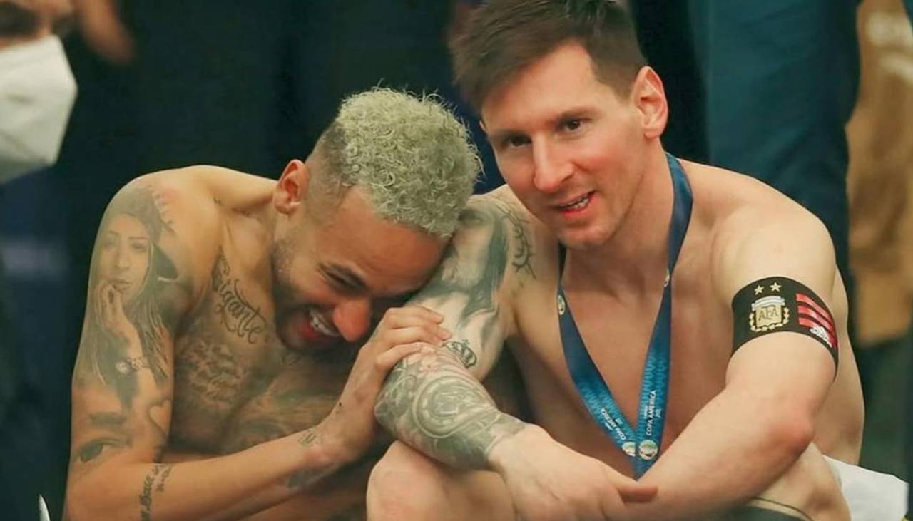 Neymar expresa admiración a Messi: “El mundo entero te da las gracias”