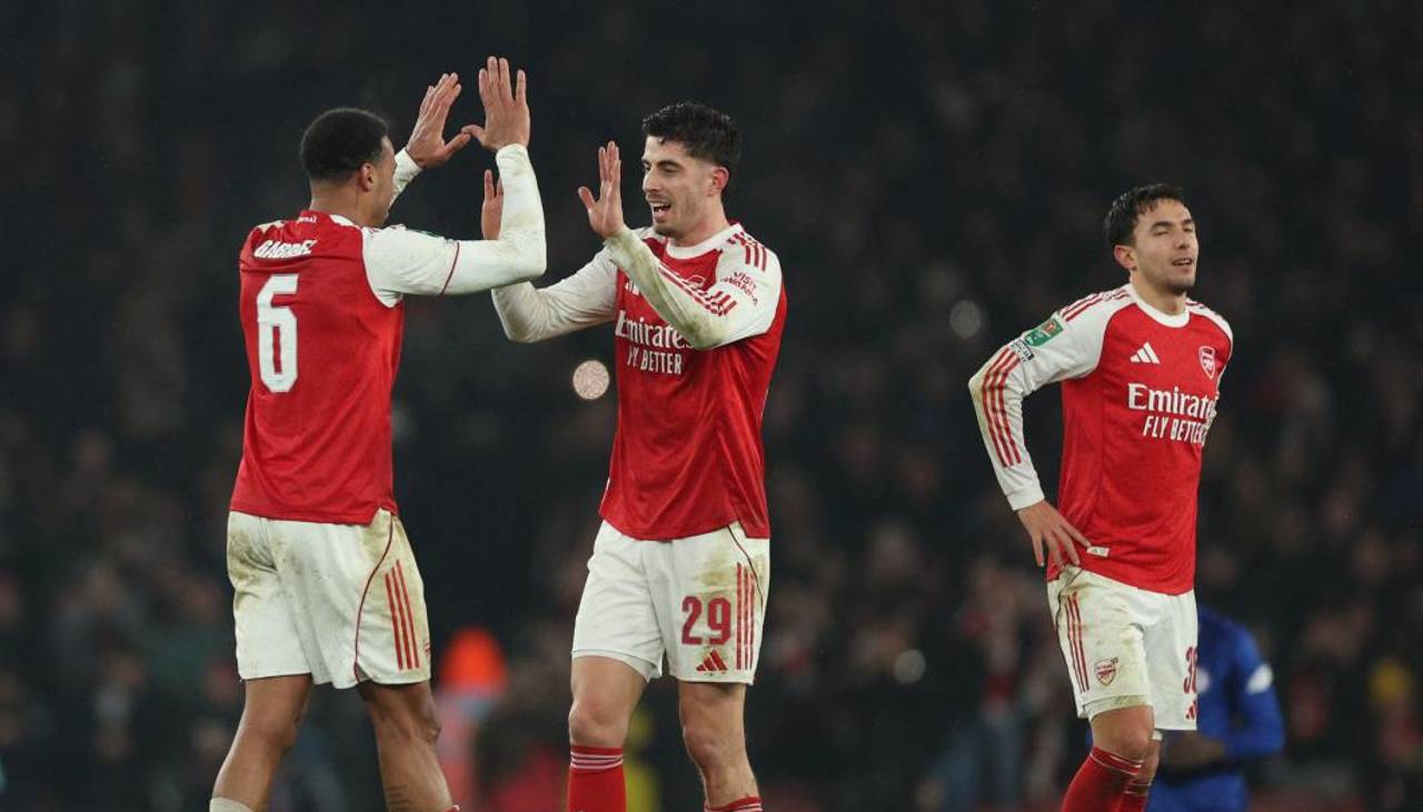 Arsenal elimina al Chelsea y clasifica a la final de la Copa de la Liga inglesa