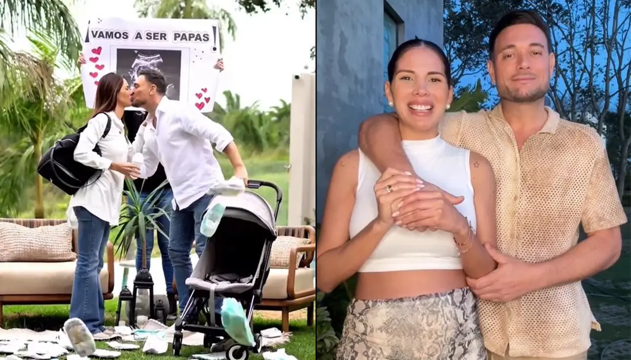 Agustín y su esposa ya saben el sexo de su primer bebé y comparten el nombre que eligieron