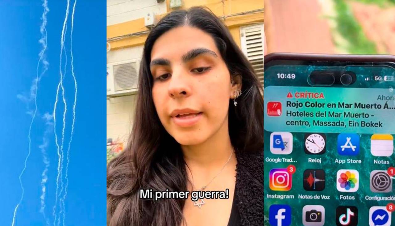 Video: Boliviana en Israel muestra cómo es vivir bajo los bombardeos en medio de la guerra con Irán