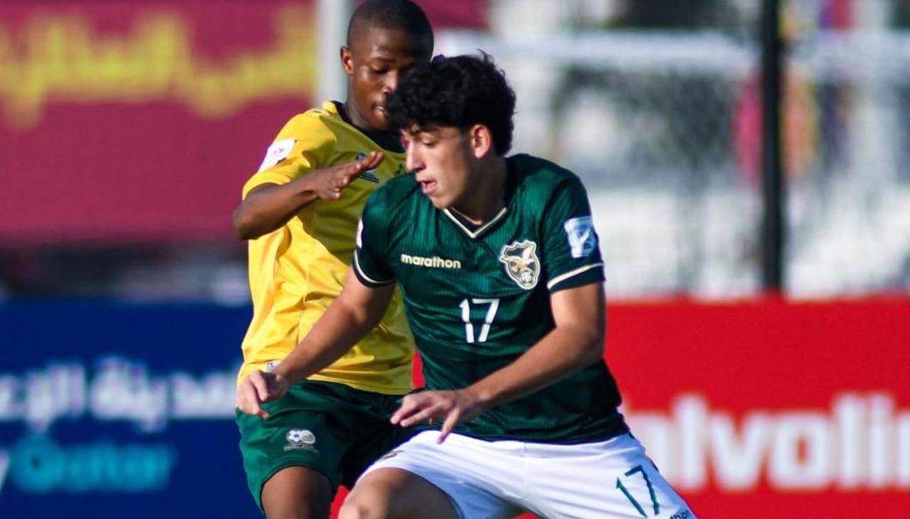 La selección boliviana sufre una dura derrota ante Sudáfrica en el inicio del Mundial Sub-17