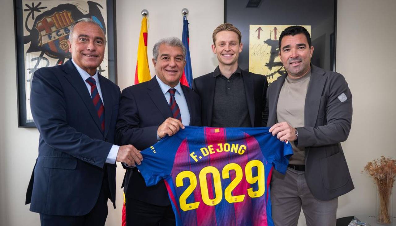 Barcelona renueva con el neerlandés Frenkie de Jong por cuatro temporadas