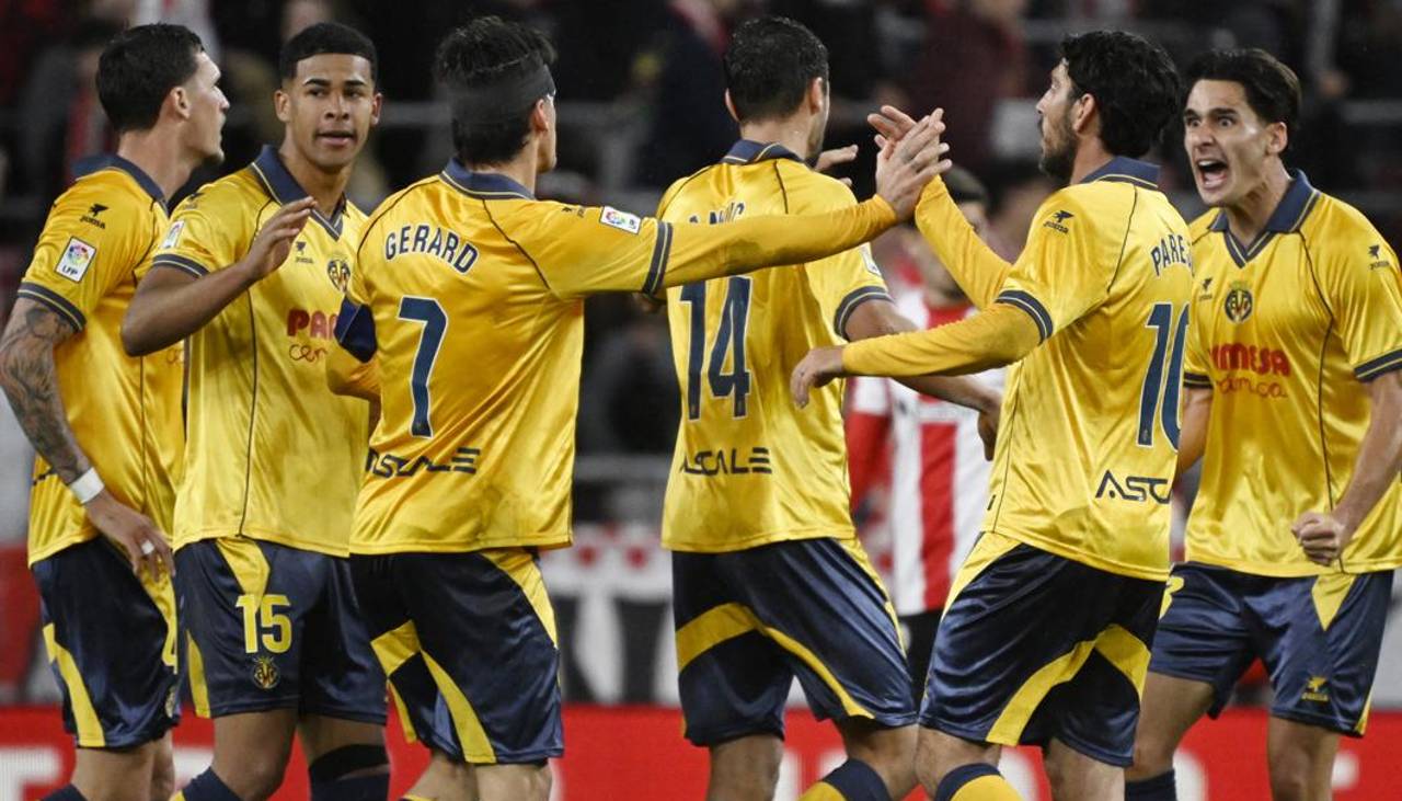 Villarreal gana en Bilbao y se escapa del Atlético en el pulso por el tercer puesto