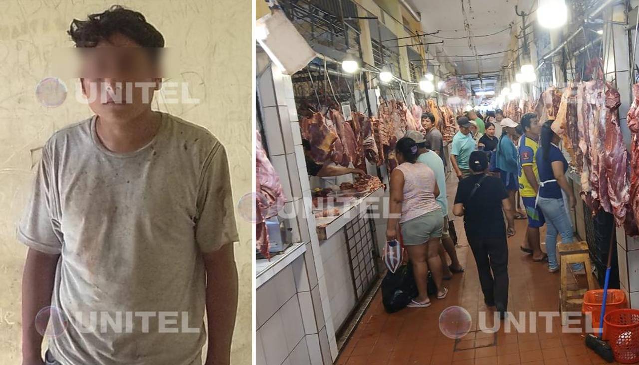 Arrestan a seis personas tras denuncia de pelea en el mercado San Antonio, en Santa Cruz 