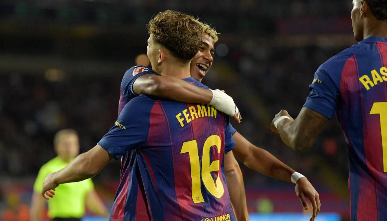 Barcelona se recupera con un triunfo ante Elche y con Lamine encendido