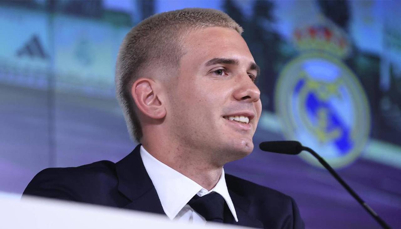 Mastantuono en su presentación en el Madrid: “Messi es el mejor de mundo”