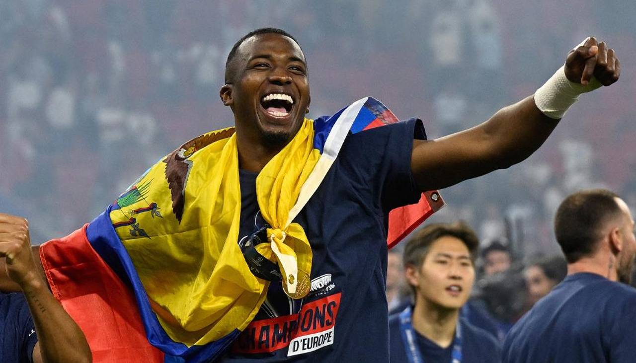 Ecuador tilda de “histórico” el segundo título de Pacho con el PSG en Champions
