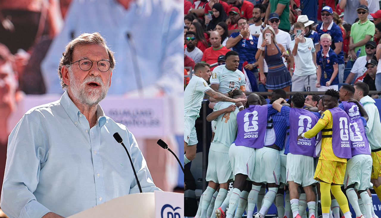 París considera “absolutamente inaceptables” palabras de Rajoy sobre selección francesa