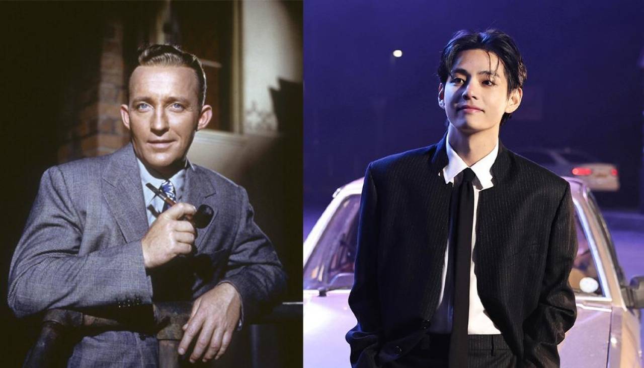 V de BTS lanza un dúo junto al fallecido Bing Crosby de una nueva versión de ‘White Christmas’