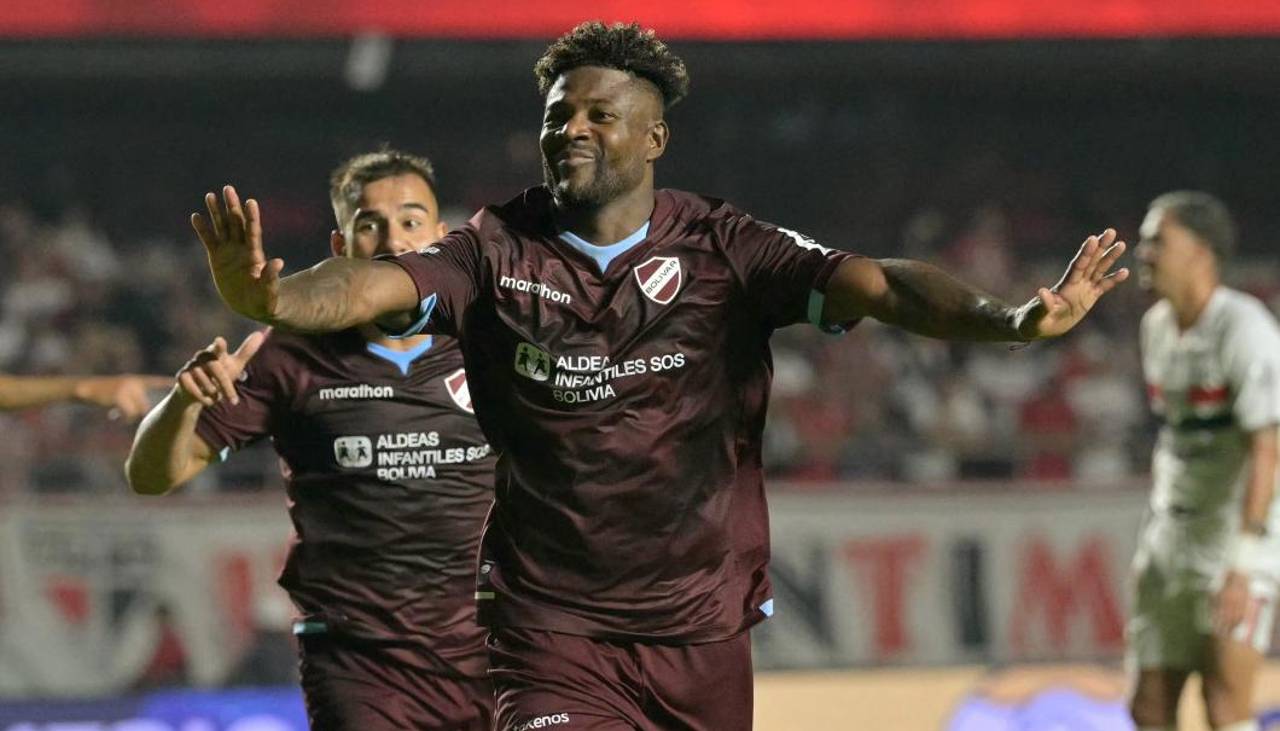 Video: Asprilla mantuvo la ilusión de Bolívar con un golazo en el Morumbí