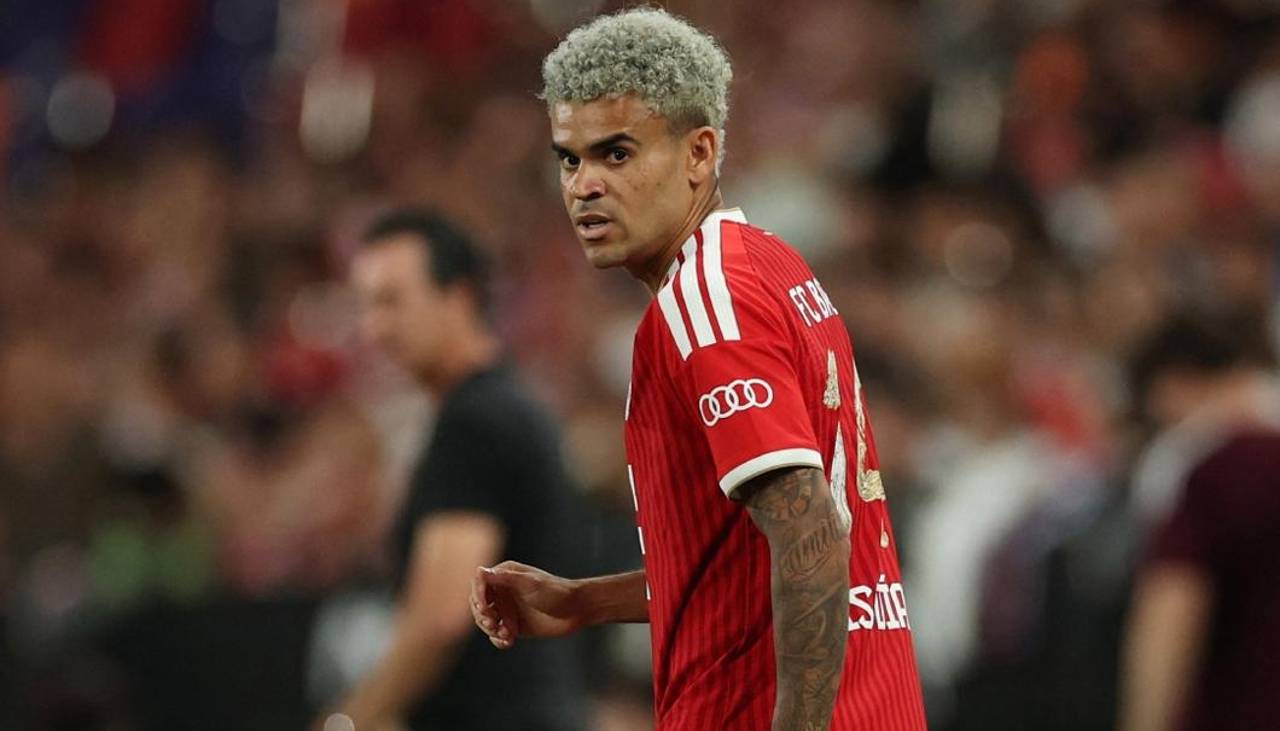 El colombiano Luis Díaz es baja en el Bayern Múnich por una lesión muscular