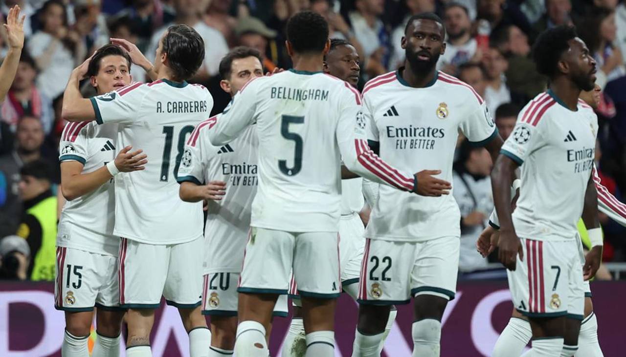Real Madrid vence por goleada a Leipzig y toma impulso de cara al clásico español